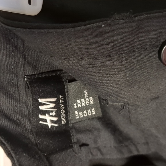 H&M Women's Black Pants Slacks Size 8 / 30 - Picture 4 of 6